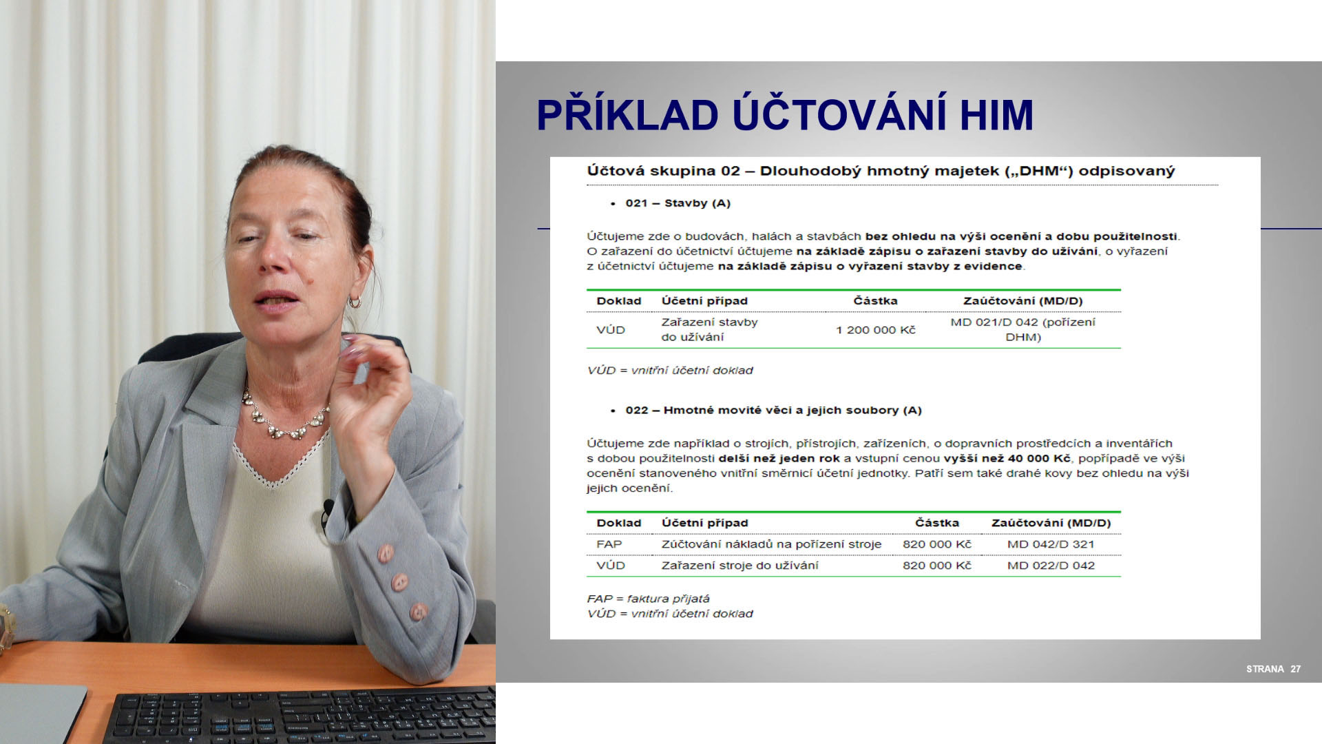 Komplexní kurz účetnictví (3. část) - Majetek, zásoby a základy účtování mezd | Ing. Lenka Kruntorádová